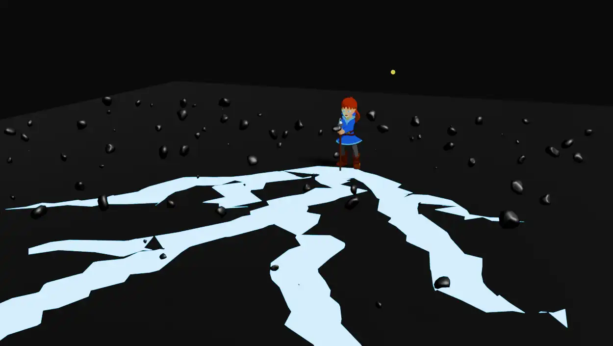 Particles in the animation