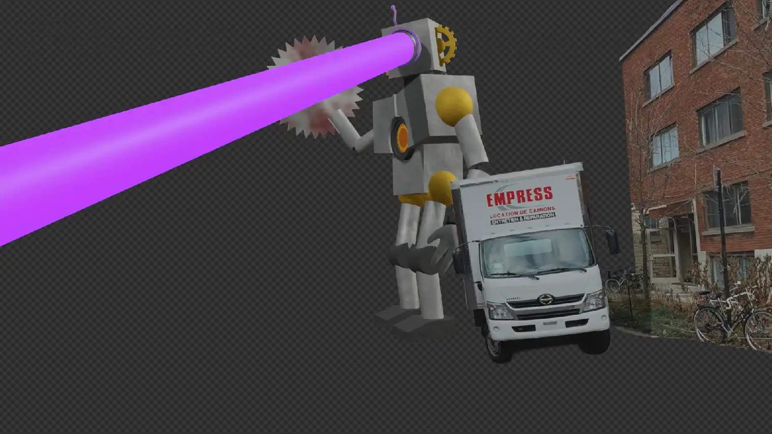 Render w/o background